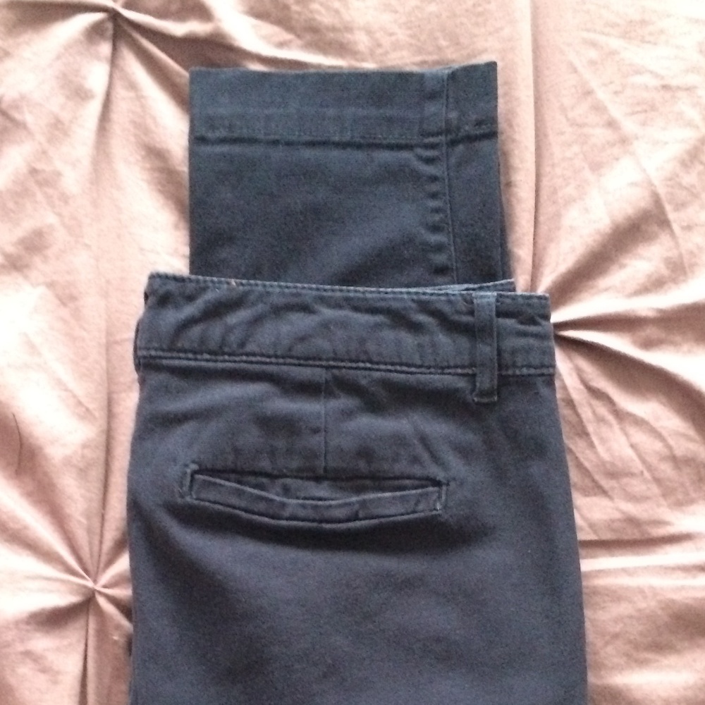 JOE FRESH Navy Cropped Pants | 0